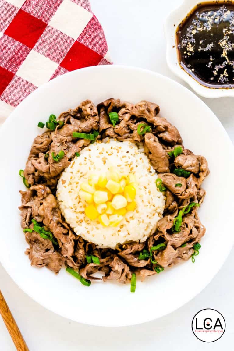 Japanese Beef Pepper Rice | 10 Minutes