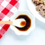 aPepper Lunch sauce in a bowl.