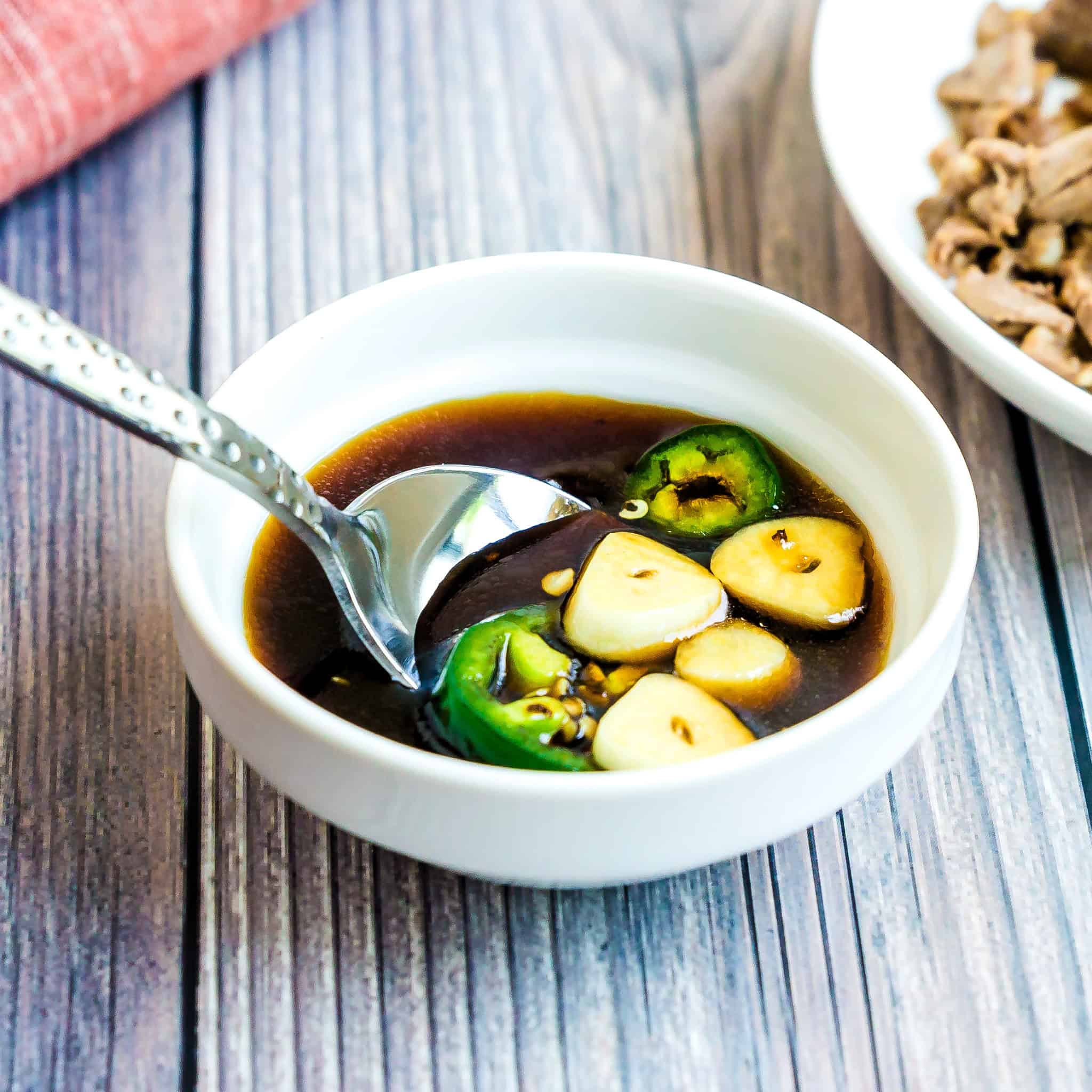 Soy Sauce Korean Bulgogi Dipping Sauce Oil Dipping Brisket Dipping