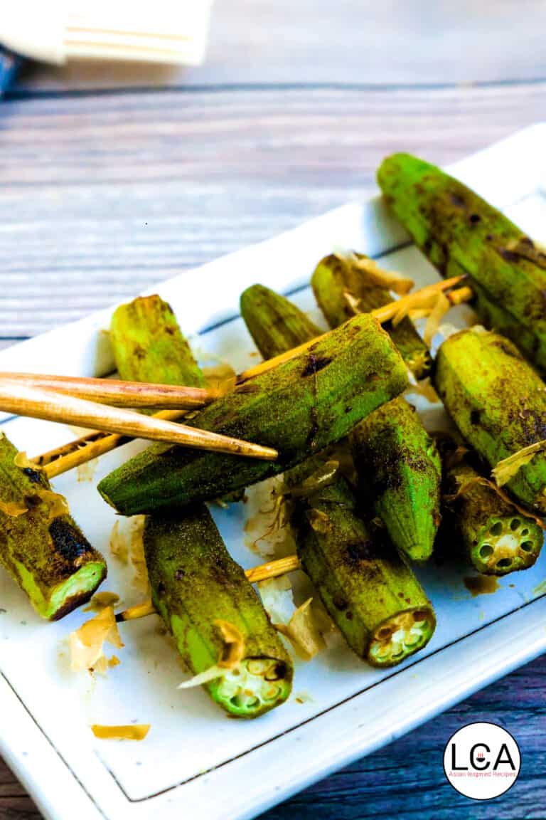 Japanese Grilled Okra | 8 Minutes