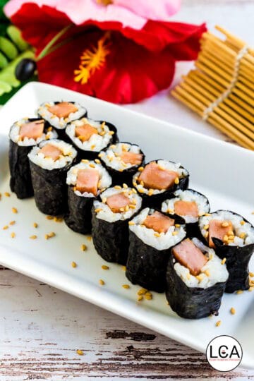 Mini Spam Rice Rolls Spam Sushi Roll | 7 Minutes