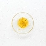 Yuzu pepper sauce in a bowl.