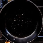Japanese style rice sauce in a frying pan.