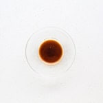 Soy garlic sauce in a mixing bowl.