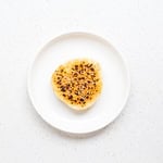 Miso yaki onigiri rice balls served on a plate.